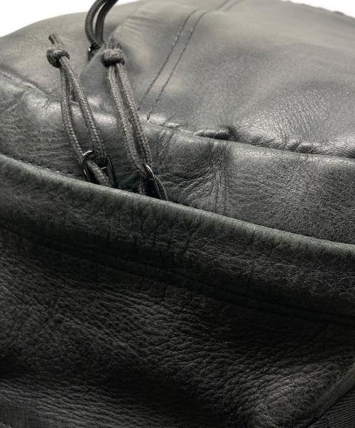 SUPREME（シュプリーム）Supreme (シュプリーム) Leather Backpack リュック ブラック サイズ:下記参照の古着・服飾アイテム