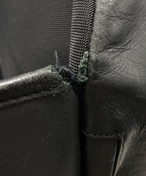 SUPREME（シュプリーム）Supreme (シュプリーム) Leather Backpack リュック ブラック サイズ:下記参照の古着・服飾アイテム