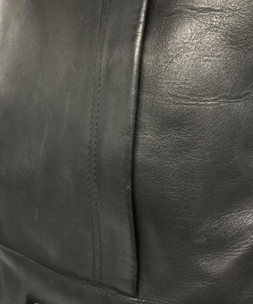 SUPREME（シュプリーム）Supreme (シュプリーム) Leather Backpack リュック ブラック サイズ:下記参照の古着・服飾アイテム