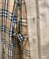 中古・古着 Burberry's (バーバリー) 裏ノヴァチェックトレンチコート ベージュ サイズ:SIZE 7AR：12000円