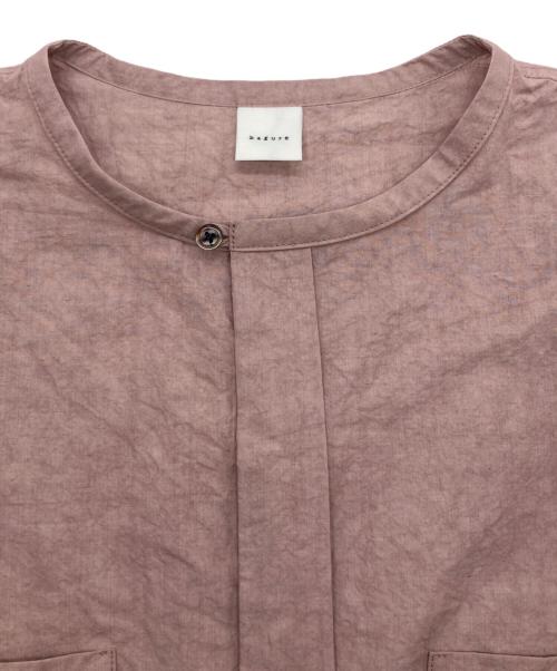 KAGURE（カグレ）KAGURE (カグレ) コットンリネンWポケットシャツ ピンク サイズ:下記参照の古着・服飾アイテム