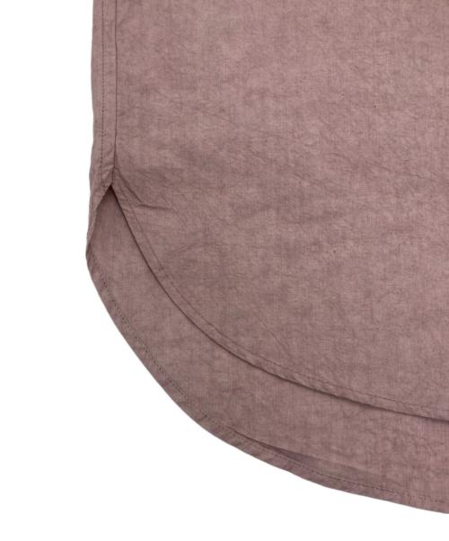 KAGURE（カグレ）KAGURE (カグレ) コットンリネンWポケットシャツ ピンク サイズ:下記参照の古着・服飾アイテム