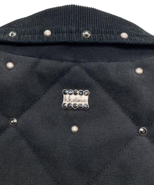 SUPREME（シュプリーム）Supreme (シュプリーム) b.b.simon (ビービーサイモン) QUILTED WORK JACKET キルテッドワークジャケット ブラック サイズ:SIZE XLの古着・服飾アイテム