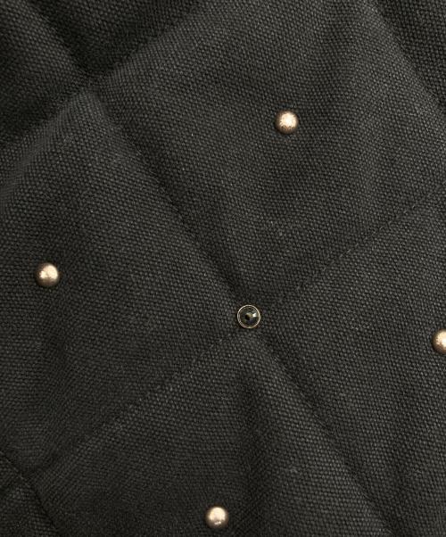 SUPREME（シュプリーム）Supreme (シュプリーム) b.b.simon (ビービーサイモン) QUILTED WORK JACKET キルテッドワークジャケット ブラック サイズ:SIZE XLの古着・服飾アイテム