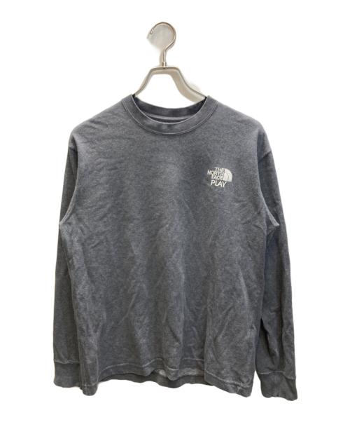THE NORTH FACE（ザ ノース フェイス）THE NORTH FACE (ザ ノース フェイス) PLAY 1st LIMITED ITEM TNF PLAY L/S TEE グレー サイズ:下記参照の古着・服飾アイテム