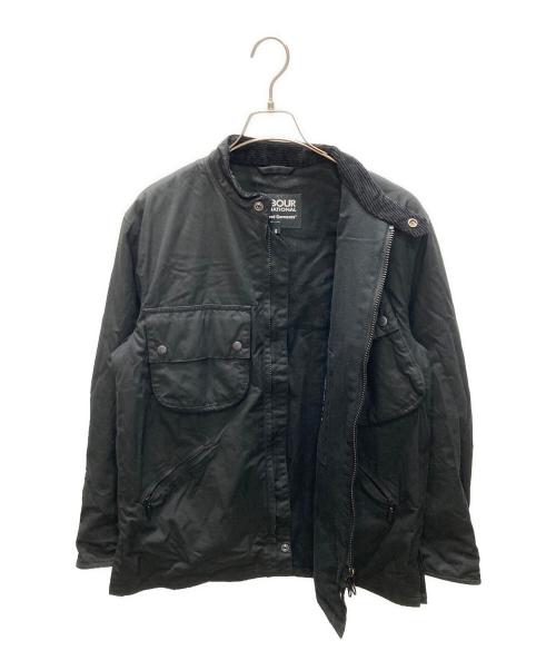 Barbour（バブアー）Barbour (バブアー) Engineered Garments (エンジニアド ガーメンツ) B.INTL HARLEM WAX ブラック サイズ:Sの古着・服飾アイテム