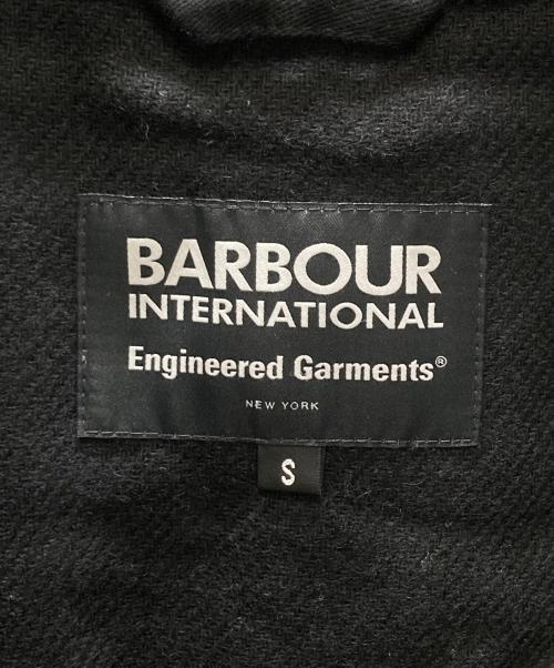 Barbour（バブアー）Barbour (バブアー) Engineered Garments (エンジニアド ガーメンツ) B.INTL HARLEM WAX ブラック サイズ:Sの古着・服飾アイテム