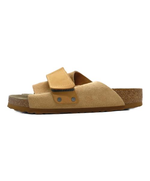 BIRKENSTOCK（ビルケンシュトック）BIRKENSTOCK (ビルケンシュトック) Kyoto サンダル ベージュ サイズ:26の古着・服飾アイテム
