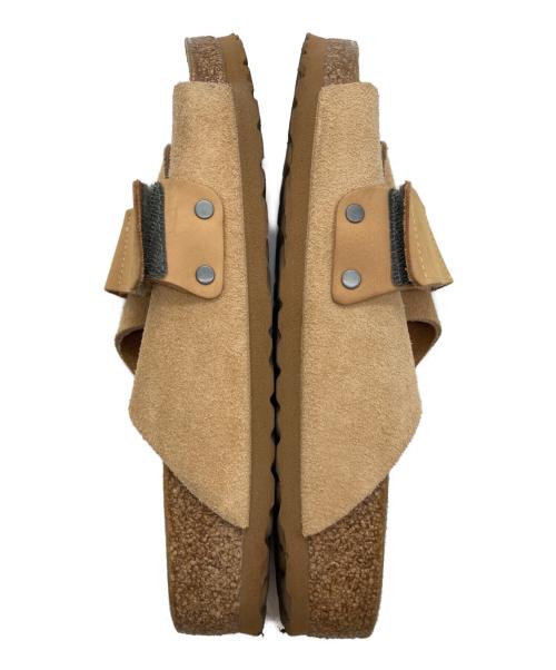 BIRKENSTOCK（ビルケンシュトック）BIRKENSTOCK (ビルケンシュトック) Kyoto サンダル ベージュ サイズ:26の古着・服飾アイテム