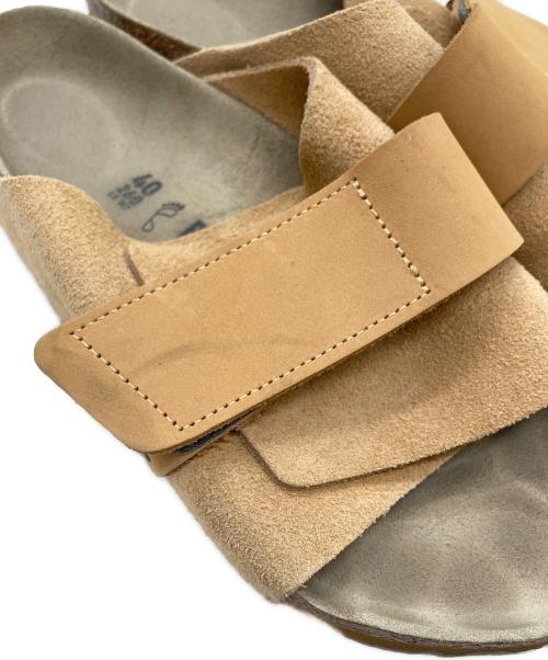 BIRKENSTOCK（ビルケンシュトック）BIRKENSTOCK (ビルケンシュトック) Kyoto サンダル ベージュ サイズ:26の古着・服飾アイテム
