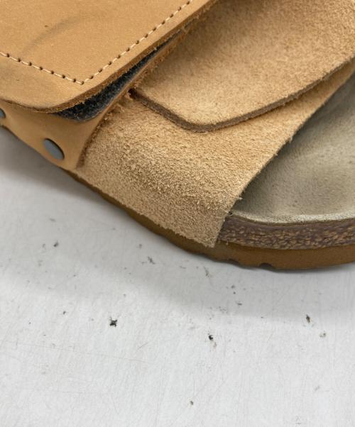 BIRKENSTOCK（ビルケンシュトック）BIRKENSTOCK (ビルケンシュトック) Kyoto サンダル ベージュ サイズ:26の古着・服飾アイテム