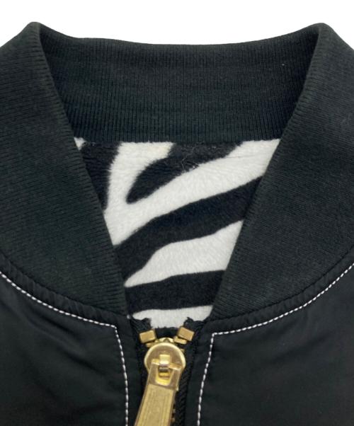 SUPREME（シュプリーム）Supreme (シュプリーム) Contrast Stitch Reversible MA-1 Jacket ブラック×ホワイト サイズ:Sの古着・服飾アイテム