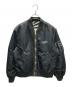 Supreme（シュプリーム）の古着「Contrast Stitch Reversible MA-1 Jacket」｜ブラック×ホワイト