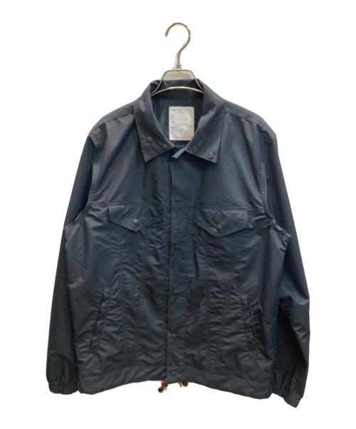 BLACKBIRD（ブラックバード）BLACKBIRD (ブラックバード) stand collar tracker jacket スタンドカラートラッカージャケット ブラック サイズ:SIZE 1の古着・服飾アイテム