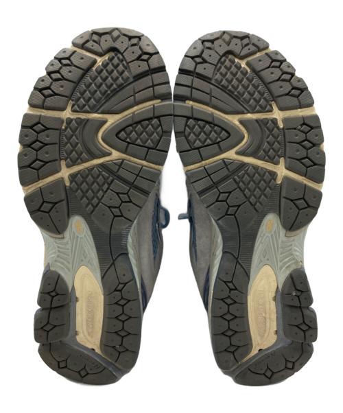 NEW BALANCE（ニューバランス）NEW BALANCE (ニューバランス) AURALEE (オーラリー) コラボローカットスニーカー ネイビー×グレー サイズ:SIZE 27cmの古着・服飾アイテム