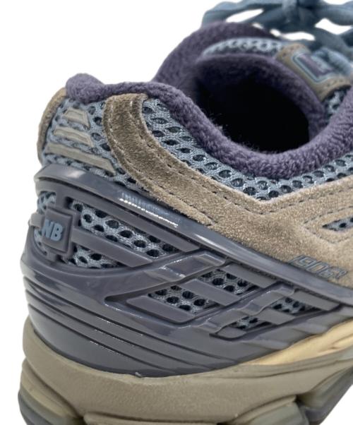 NEW BALANCE（ニューバランス）NEW BALANCE (ニューバランス) AURALEE (オーラリー) コラボローカットスニーカー ネイビー×グレー サイズ:SIZE 27cmの古着・服飾アイテム