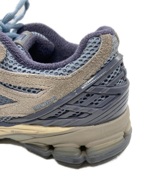 NEW BALANCE（ニューバランス）NEW BALANCE (ニューバランス) AURALEE (オーラリー) コラボローカットスニーカー ネイビー×グレー サイズ:SIZE 27cmの古着・服飾アイテム