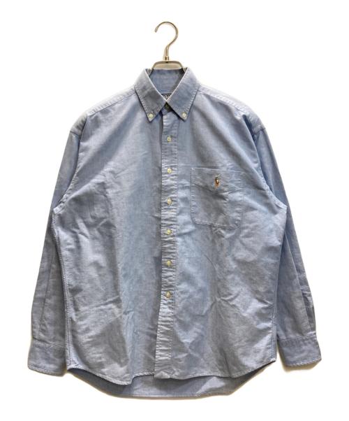 POLO RALPH LAUREN（ポロ・ラルフローレン）POLO RALPH LAUREN (ポロ・ラルフローレン) OX BD  L/S THE BIG SHIRT ブルー サイズ:SIZE XSの古着・服飾アイテム