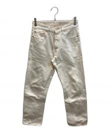 BONCOURA（ボンクラ）の古着「デニムパンツ」｜ホワイト