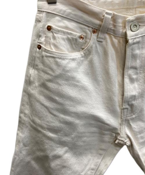 BONCOURA（ボンクラ）BONCOURA (ボンクラ) デニムパンツ ホワイト サイズ:SIZE 73.5cm (W29)の古着・服飾アイテム