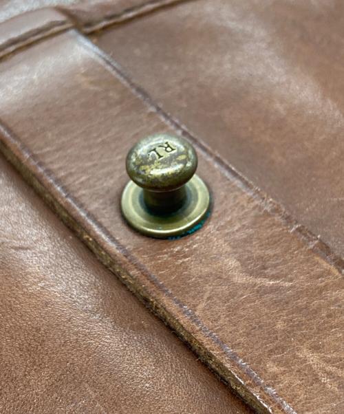 POLO RALPH LAUREN（ポロ・ラルフローレン）POLO RALPH LAUREN (ポロ・ラルフローレン) オールレザー フラップショルダーバッグ ブラウン サイズ:下記参照の古着・服飾アイテム