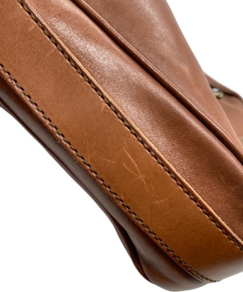 POLO RALPH LAUREN（ポロ・ラルフローレン）POLO RALPH LAUREN (ポロ・ラルフローレン) オールレザー フラップショルダーバッグ ブラウン サイズ:下記参照の古着・服飾アイテム