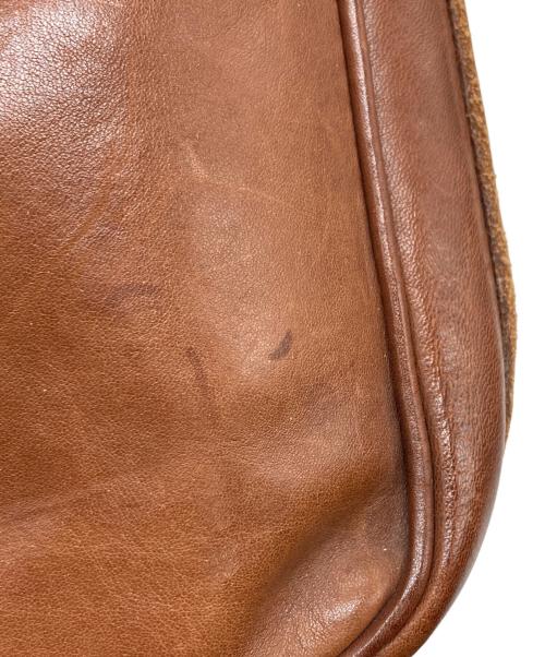 POLO RALPH LAUREN（ポロ・ラルフローレン）POLO RALPH LAUREN (ポロ・ラルフローレン) オールレザー フラップショルダーバッグ ブラウン サイズ:下記参照の古着・服飾アイテム