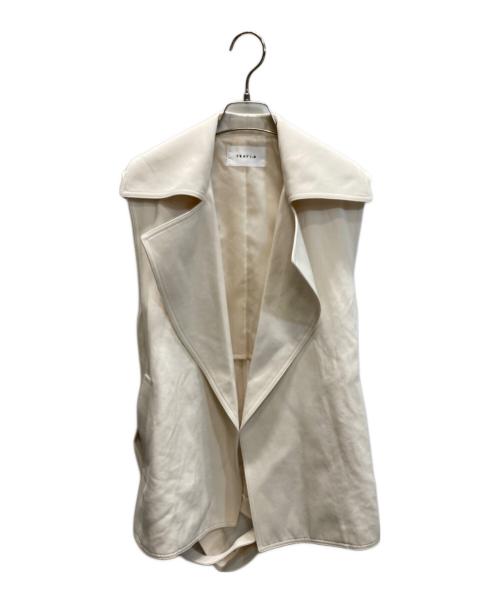 FRAY ID（フレイ アイディー）FRAY ID (フレイ アイディー) 3WAYミドルトレンチコート ホワイト サイズ:SIZE 0の古着・服飾アイテム