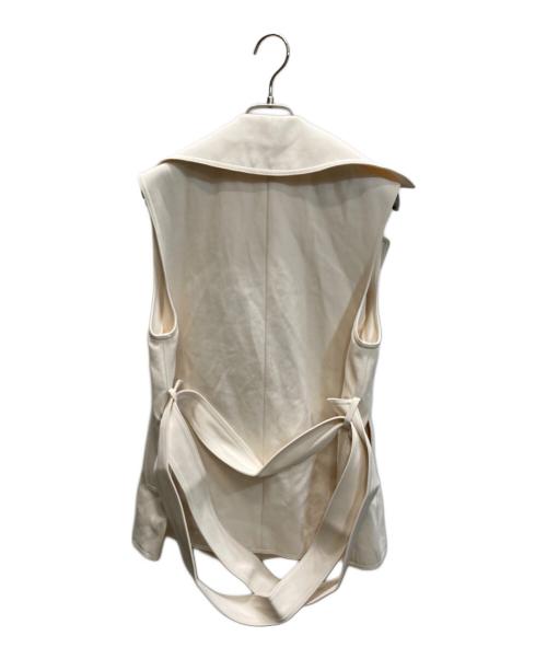 FRAY ID（フレイ アイディー）FRAY ID (フレイ アイディー) 3WAYミドルトレンチコート ホワイト サイズ:SIZE 0の古着・服飾アイテム