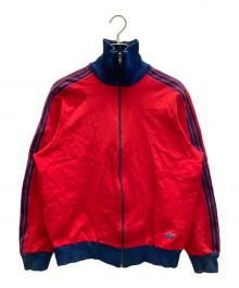 adidas（アディダス）の古着「70s トラックジャケット」｜レッド×ネイビー