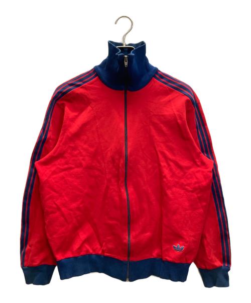 adidas（アディダス）adidas (アディダス) 70s トラックジャケット レッド×ネイビー サイズ:SIZE 6の古着・服飾アイテム