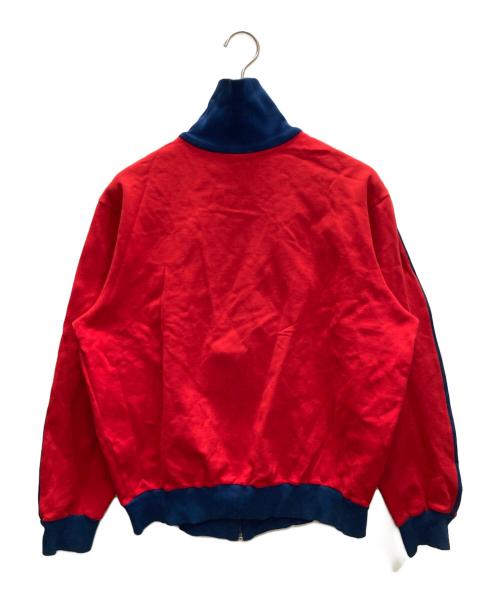 adidas（アディダス）adidas (アディダス) 70s トラックジャケット レッド×ネイビー サイズ:SIZE 6の古着・服飾アイテム
