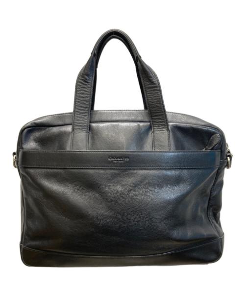 COACH（コーチ）COACH (コーチ) レザーブリーフケース ブラック サイズ:下記参照の古着・服飾アイテム