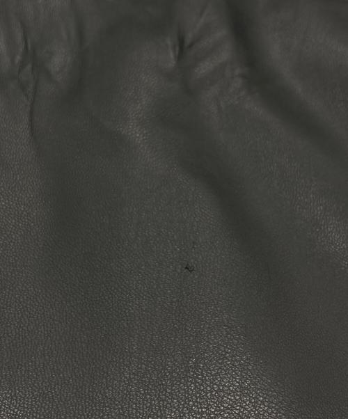 BARNEYS NEWYORK（バーニーズ・ニューヨーク）BARNEYS NEWYORK (バーニーズ・ニューヨーク) エコレザージャンパースカート ブラック サイズ:SIZE 36の古着・服飾アイテム