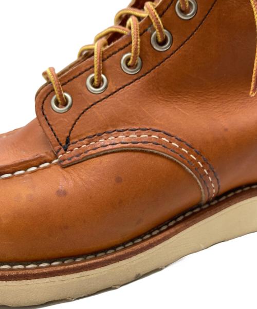 RED WING（レッドウィング）RED WING (レッドウィング) 6-inch Classic Moc ブラウン サイズ:SIZE 7.5 Dの古着・服飾アイテム
