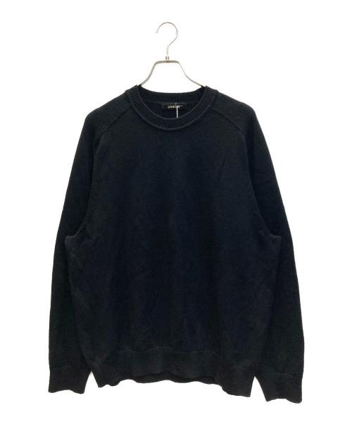 UMEDA（ウメダ）UMEDA (ウメダ) 7GG CREW NECK PULLOVER ブラック サイズ:XXLの古着・服飾アイテム