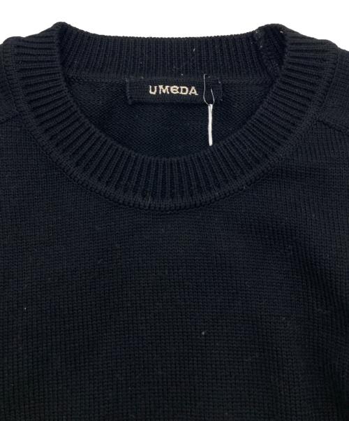 UMEDA（ウメダ）UMEDA (ウメダ) 7GG CREW NECK PULLOVER ブラック サイズ:XXLの古着・服飾アイテム