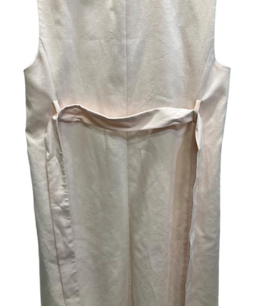 ANAYI（アナイ）ANAYI (アナイ) ストレッチツイルジレロングベスト ピンク サイズ:SIZE 36の古着・服飾アイテム