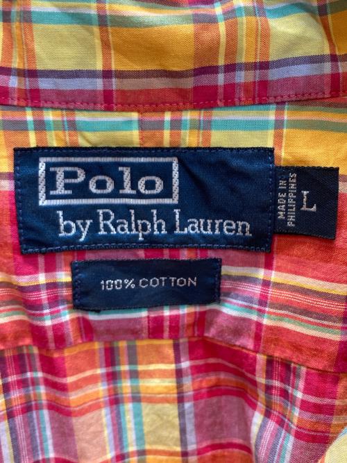 POLO RALPH LAUREN（ポロ・ラルフローレン）POLO RALPH LAUREN (ポロ・ラルフローレン) チェックシャツ マルチカラー サイズ:Lの古着・服飾アイテム