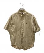 POLO RALPH LAURENポロ・ラルフローレン）の古着「BLAIRE ボタンダウンシャツ」｜ベージュ