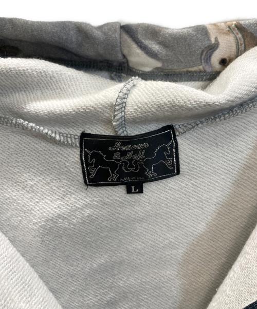 MILK BOY（ミルクボーイ）MILK BOY (ミルクボーイ) 総柄ジップパーカー マルチカラー サイズ:SIZE Lの古着・服飾アイテム