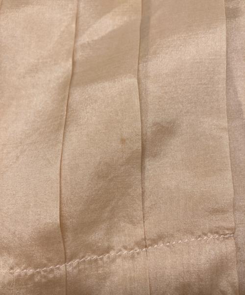 PRADA（プラダ）PRADA (プラダ) シルクノースリーブブラウス ベージュ サイズ:40の古着・服飾アイテム