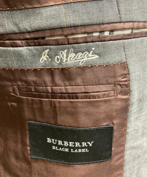 BURBERRY BLACK LABEL（バーバリーブラックレーベル）BURBERRY BLACK LABEL (バーバリーブラックレーベル) セットアップスーツ グレー サイズ:38Rの古着・服飾アイテム