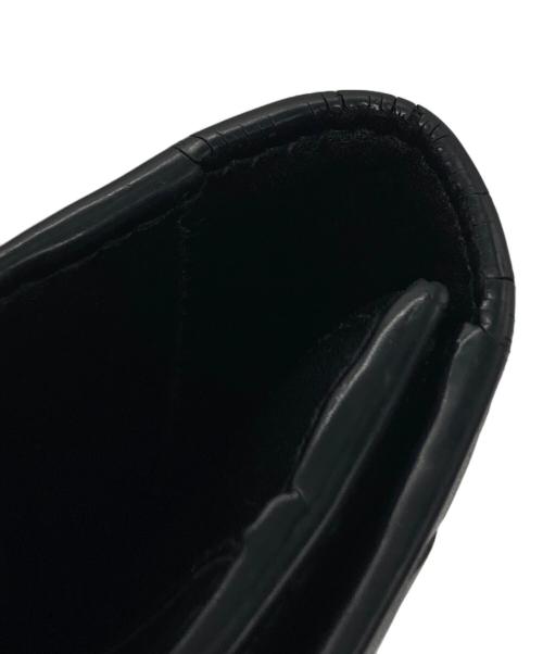 BOTTEGA VENETA（ボッテガベネタ）BOTTEGA VENETA (ボッテガベネタ) イントレチャート 長財布 ブラック サイズ:下記参照の古着・服飾アイテム