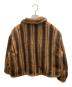 moussy (マウジー) FAUX FUR スタンドカラージャケット ブラウン サイズ:size  FREE 未使用品：9000円