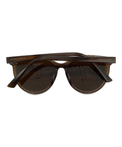 BOTTEGA VENETA（ボッテガベネタ）BOTTEGA VENETA (ボッテガベネタ) サングラス ブラウン サイズ:55□17-150の古着・服飾アイテム