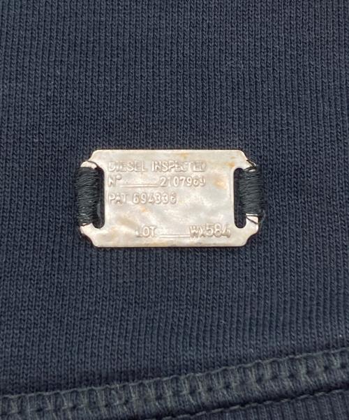 DIESEL（ディーゼル）DIESEL (ディーゼル) ジップアップパーカー ブラック サイズ:SIZE Mの古着・服飾アイテム