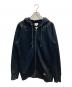 DIESEL（ディーゼル）の古着「ジップアップパーカー」｜ブラック