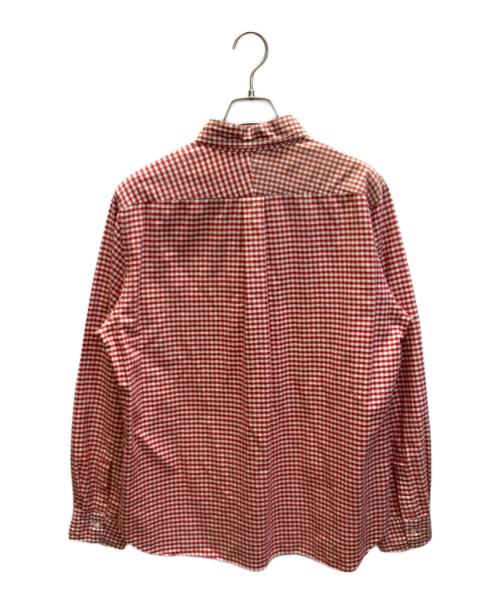 BARACUTA（バラクータ）BARACUTA (バラクータ) チェックシャツ レッド×ホワイト サイズ:SIZE 42の古着・服飾アイテム
