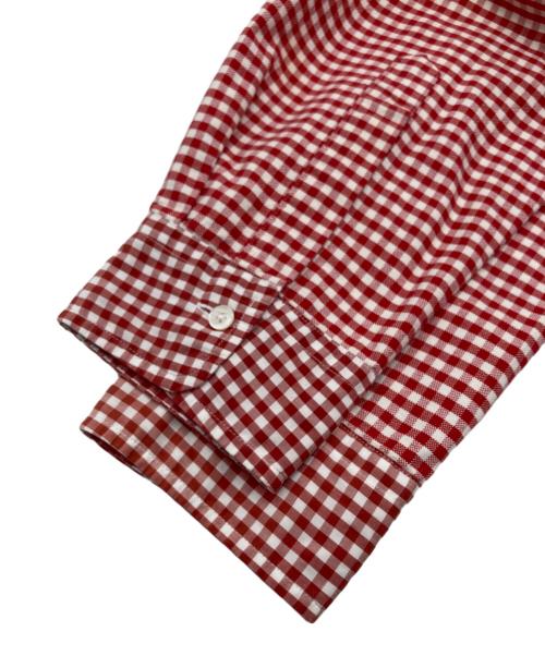 BARACUTA（バラクータ）BARACUTA (バラクータ) チェックシャツ レッド×ホワイト サイズ:SIZE 42の古着・服飾アイテム